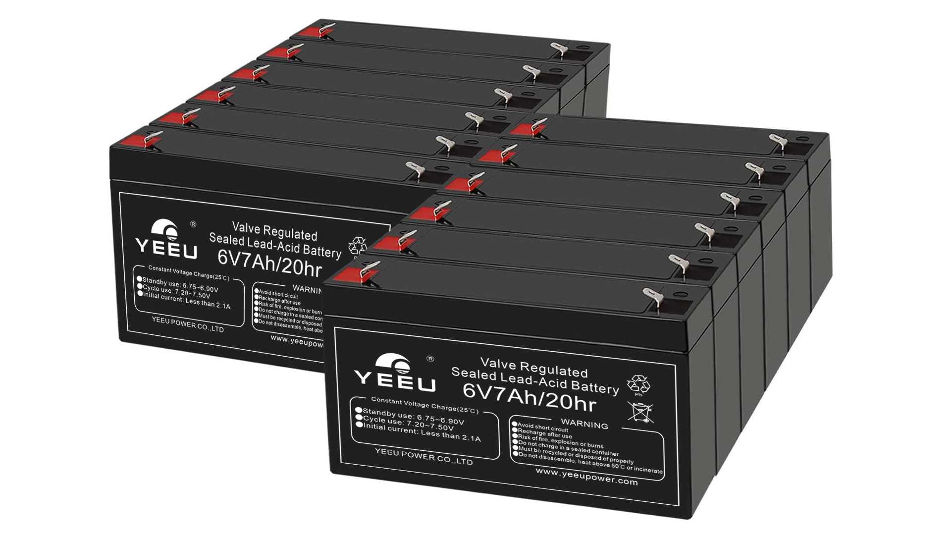 Yeeu 6V7Ah Battery